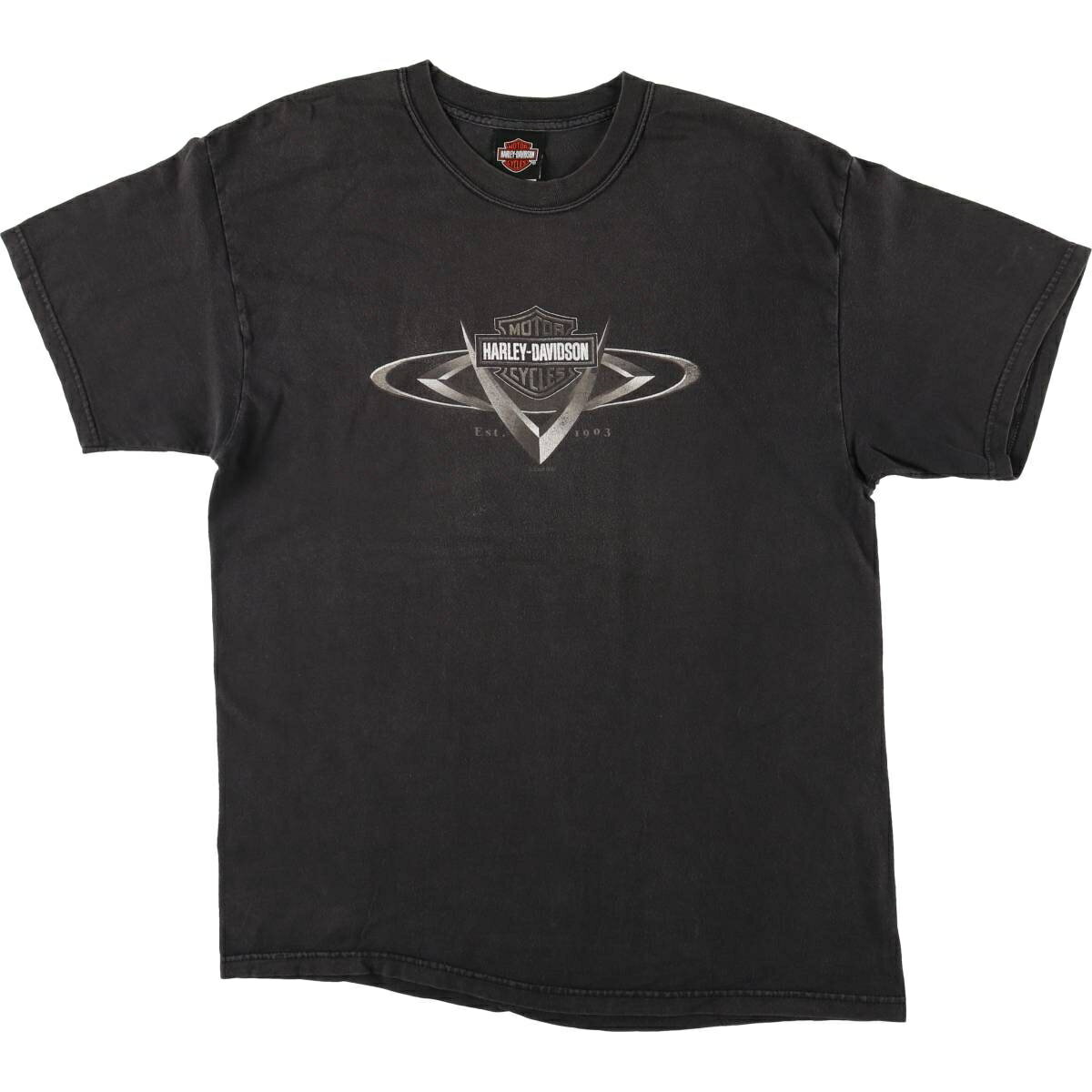 Rakuten - 古着 00'S ハーレーダビッドソン Harley-Davidson モーターサイクル バイクTシャツ USA製 メンズL相当 /eaa578725 【中古】 【250830】
