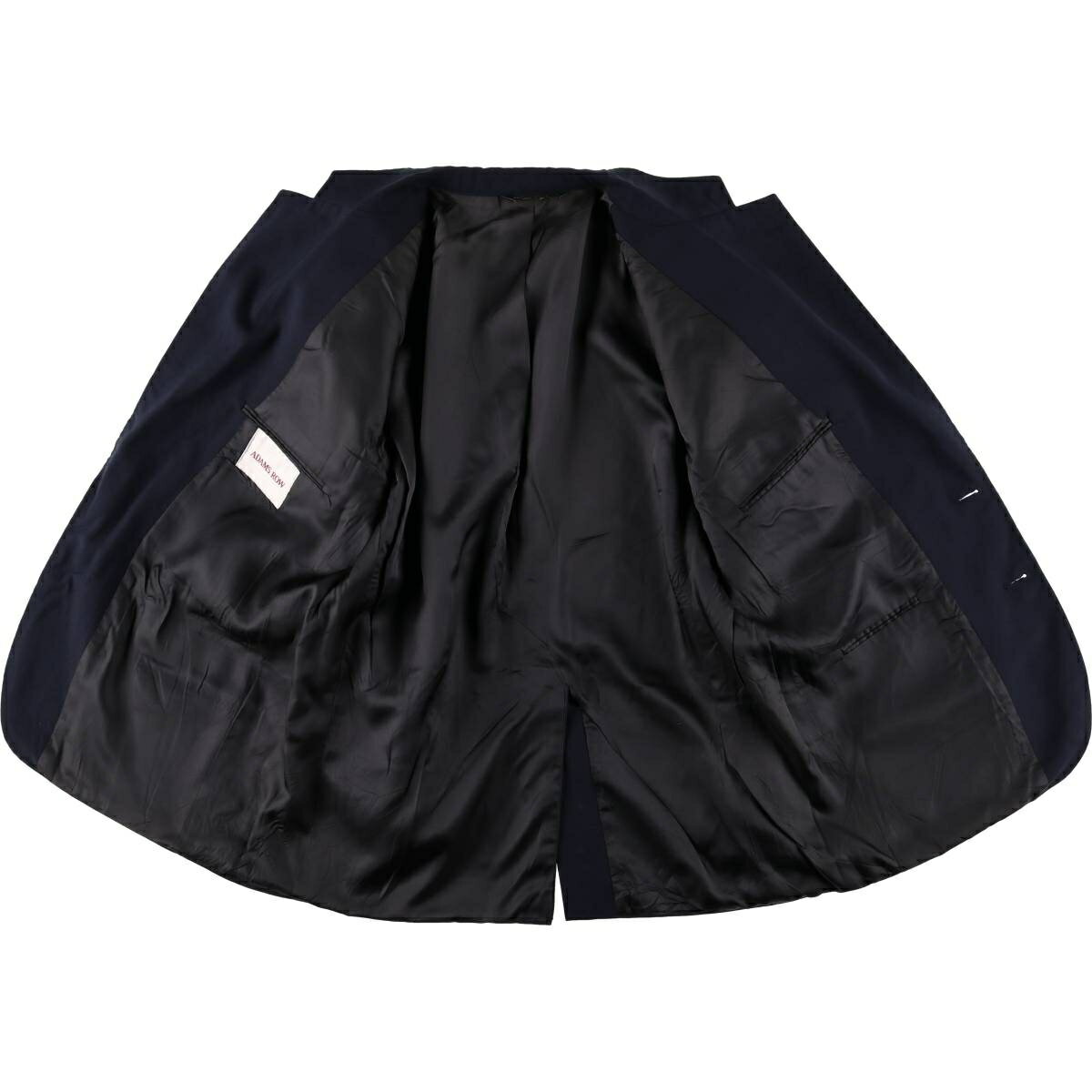 古着 ADAMS ROW 紺ブレザー テーラードジャケット USA製 メンズL相当 /eaa578922 【中古】 【250921】