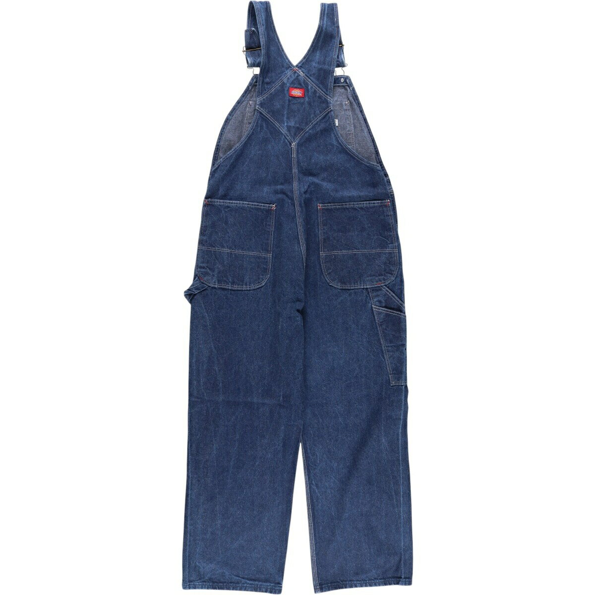 古着 ~90'S ディッキーズ Dickies デニムオーバーオール USA製 メンズw35相当 ヴィンテージ /eaa578944 【中古】 【250919】
