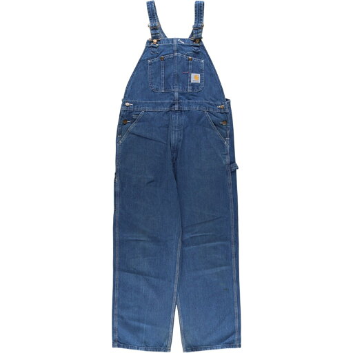 古着 カーハート Carhartt デニムオーバーオール メンズw33相当 /eaa578945 【中古】 【250919】 古着 カーハート Carhartt デニムオーバーオール メンズw33相当 /eaa578945 【中古】 【250919】