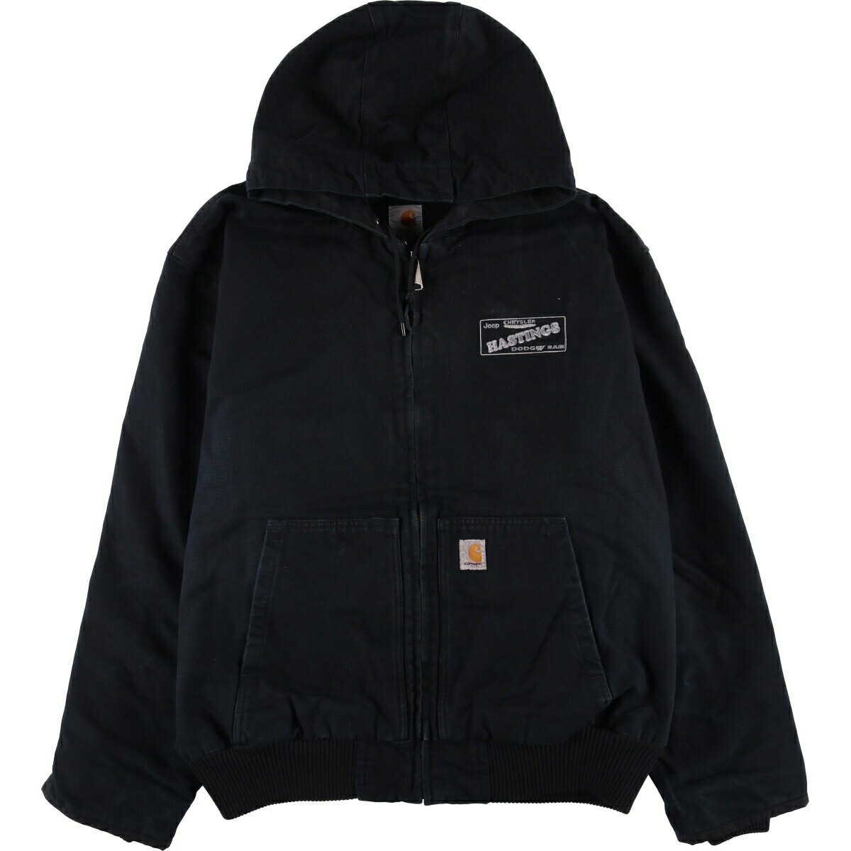 Rakuten - 古着 カーハート Carhartt アクティブジャケット ダックフルジップパーカー メンズXXL相当 /eaa579064 【中古】 【251120】 【SS2603_10】 ブラック系 春秋冬