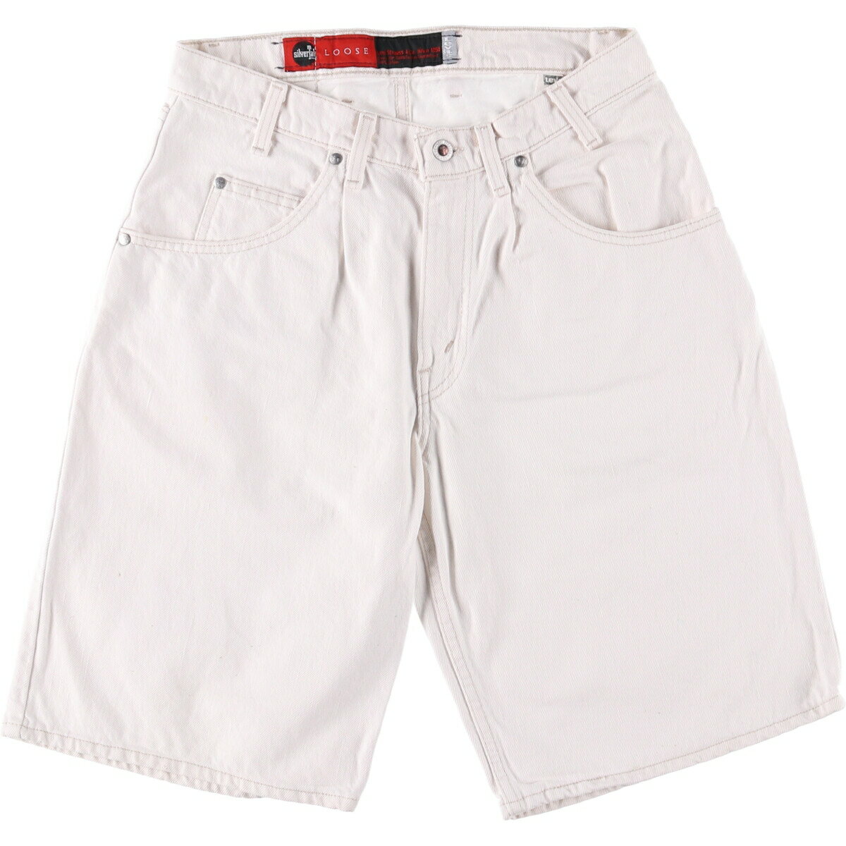 古着 リーバイス Levi's SILVER TAB シルバータブ LOOSE ルーズ デニムショーツ ハーフパンツ ジョーツ USA製 メンズw31相当 ヴィンテージ /eaa579240 【中古】 【250905】