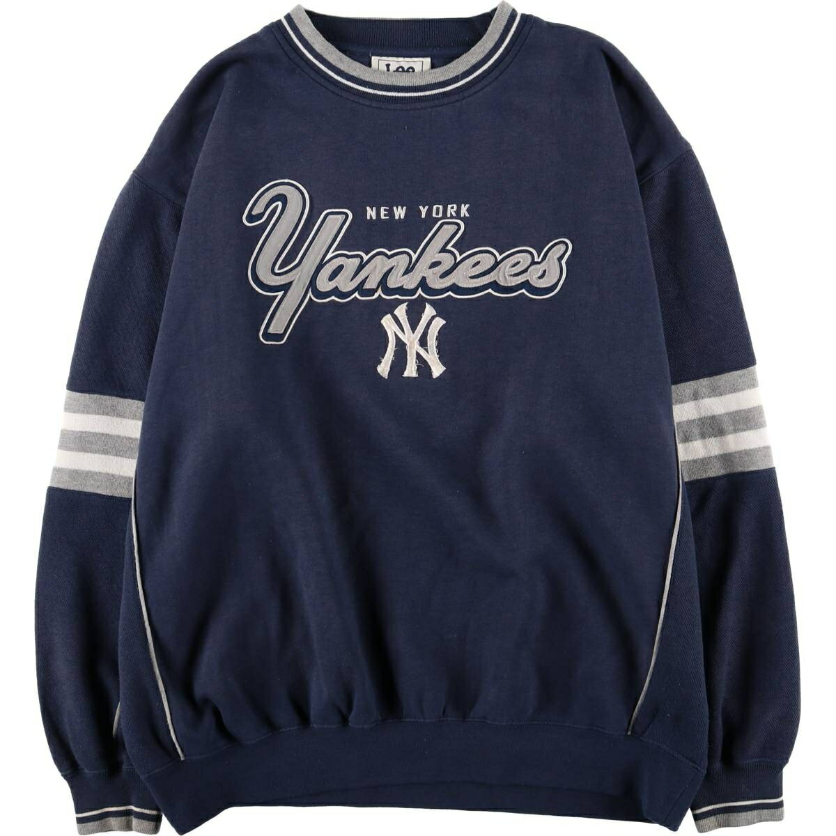 古着 90'S リー Lee SPORT MLB NEW YORK YANKEES ニューヨークヤンキース ロゴスウェットシャツ トレーナー メンズL相当 ヴィンテージ /eaa579270 【中古】 【250914】(4)