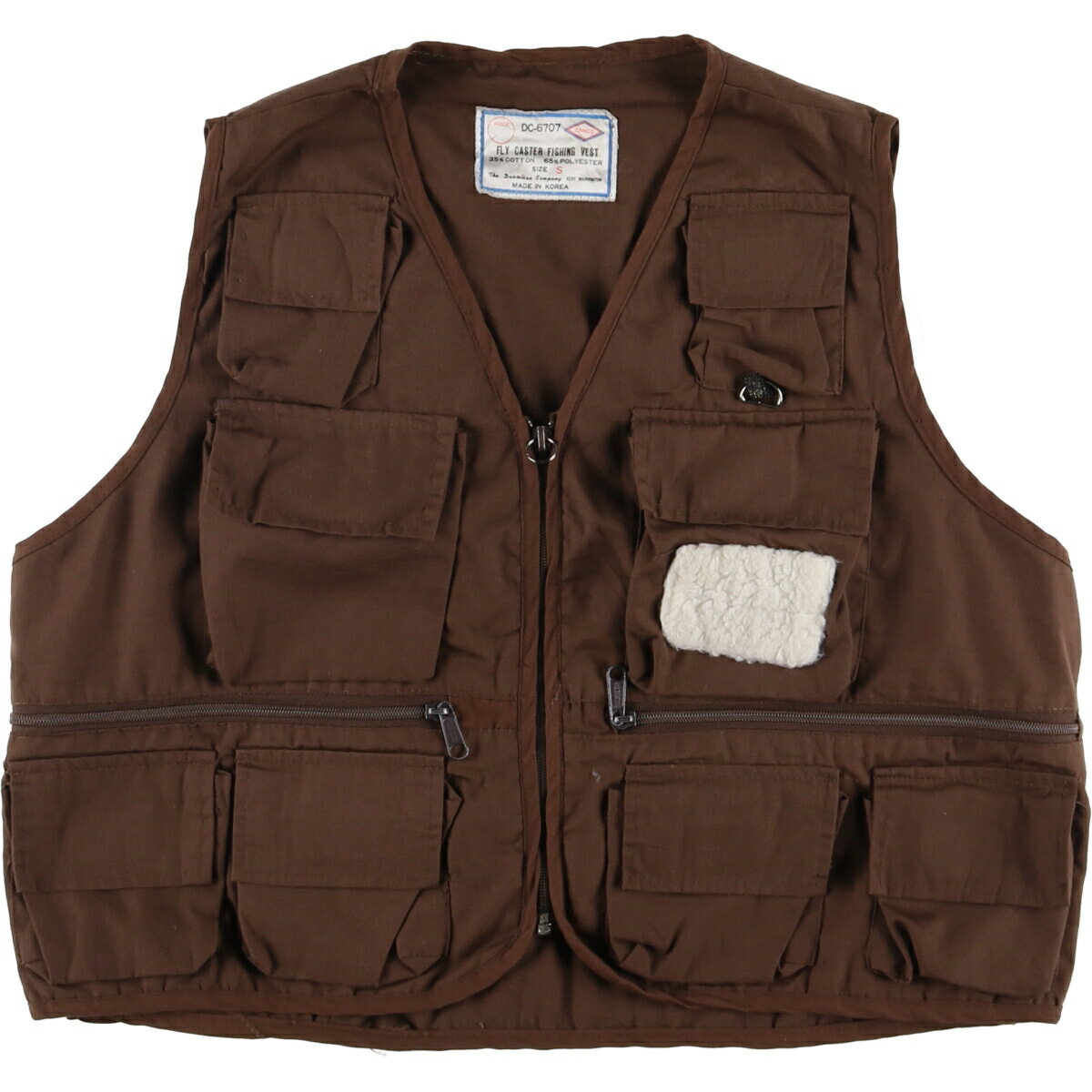 古着 DANCO フィッシングベスト メンズS相当 /eaa579472 【中古】 【250914】 【ss2601_10】