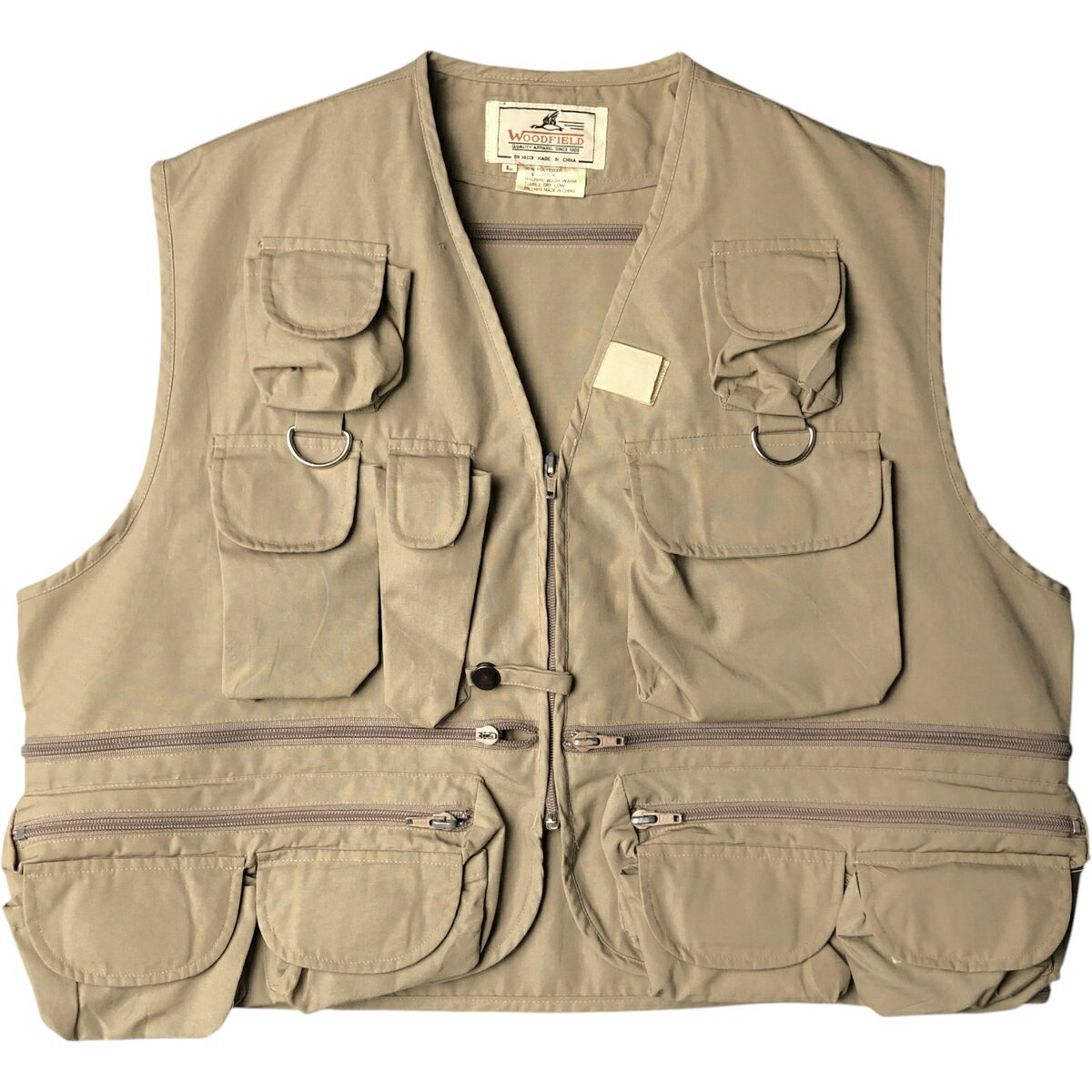 古着 80~90'S WOODFIELD フィッシングベスト メンズL相当 ヴィンテージ /eaa579479 【中古】 【250905】 【NH-2508】 【ss2601_10】