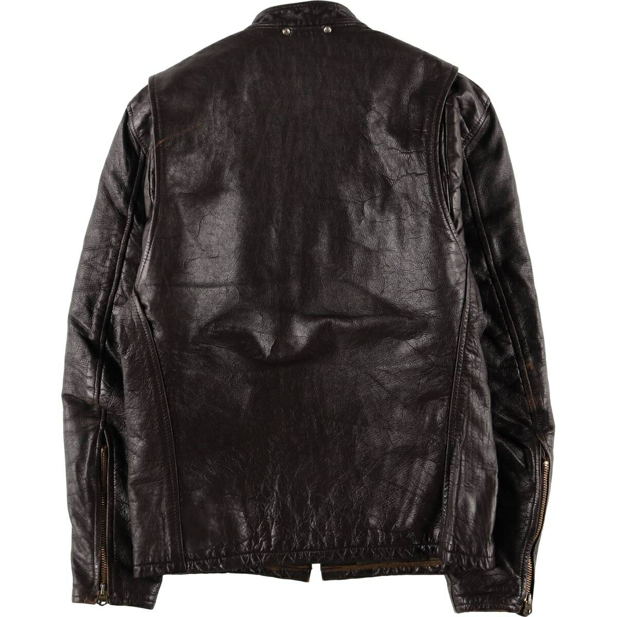 古着 中綿入り シングルライダースジャケット レディースM相当 /eaa579504 【中古】 【250922】 【Elulu/エルル】