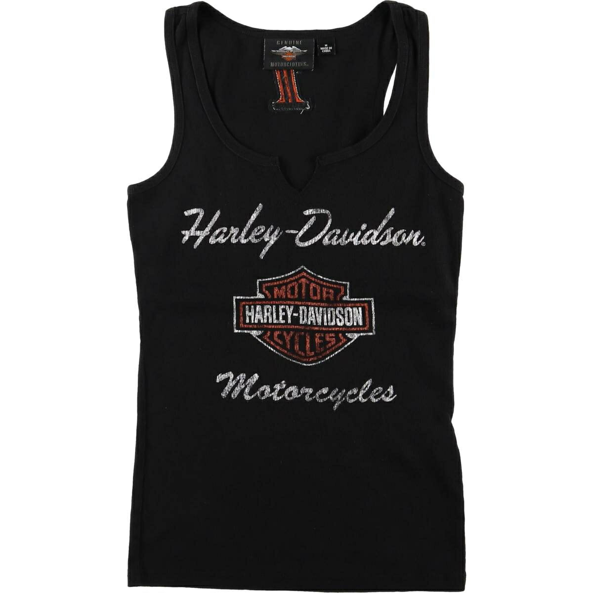 Harley Davidson タンクトップ ブラウン L USA製 BCN Harley Davidson(ハーレーダビッドソン) タンクトップ(メンズ