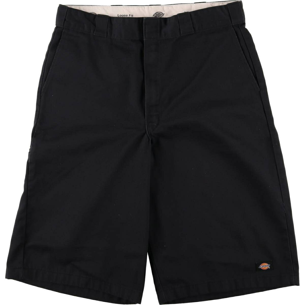 商品詳細 ブランド・Dickies・ディッキーズ・ 特徴・ジッパーフライ・ワイドショートパンツ・ モデル/形状・Loose Fit・ワークショーツ ハーフパンツ・ 素材・不明・ 色・ブラック系 黒色・ 柄・無地・ロゴパッチ・ 生産国・不明・ 年代 サイズ・メンズw34・表記サイズ:不明・ウエスト:88cm・股上:37.5cm・股下:36cm・もも周り:77cm・裾周り:68cm・ コンディション・C・ カテゴリ・メンズ・ボトムス・ショートパンツ・その他ショートパンツ・ 商品番号・eaa579690・ 取扱店・・ スタッフコメントタグ欠損の為、詳細が不明です。Dickies Loose Fit ワークショーツ ハーフパンツ / メンズw34 / 商品番号 eaa579690 USEDワークアイテムですので使用感などございますが、まだまだご愛用していただけます。 古着という事をご理解の上ご注文よろしくお願いします。 【状態追記】 ●前内側、左ポケットに汚れ※状態は当社独自の基準です。 着用感表記サイズウエスト股上股下もも周り裾周り メンズw34不明(サイズ表記不明ですが、計測値によりメンズw34相当です。)88cm37.5cm36cm77cm68cm ※測定値の若干の誤差はご了承下さい。サイズガイドはこちら ブランドDickiesディッキーズ 特徴ジッパーフライ / ワイドショートパンツモデル/形状Loose Fit / ワークショーツ ハーフパンツ素材不明色ブラック系 黒色柄無地 / ロゴパッチ生産国不明年代-カテゴリその他ショートパンツ商品番号eaa579690取扱店　　 タグ欠損の為、詳細が不明です。ディッキーズの他の商品を見るその他ショートパンツの他の商品を見る