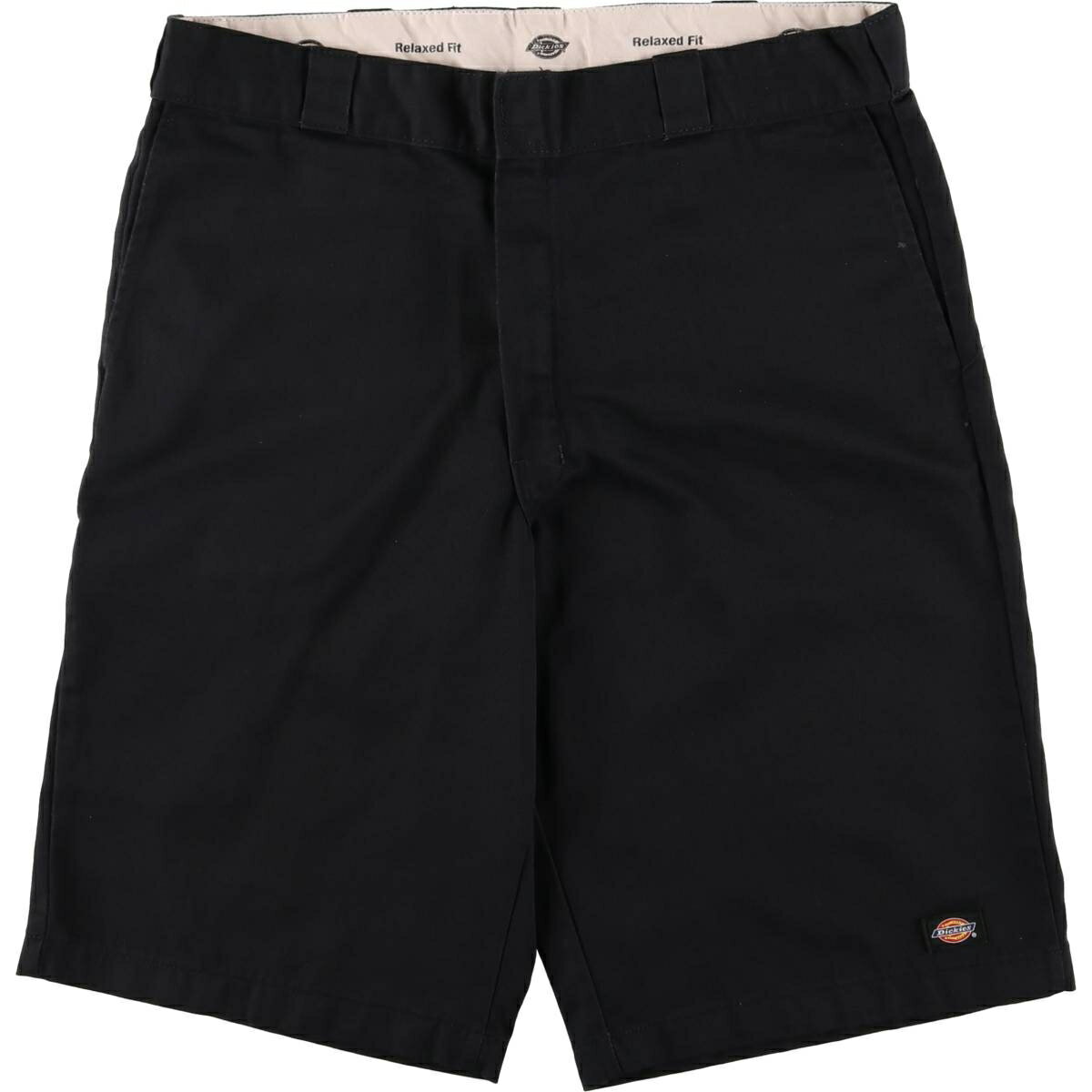 古着 ディッキーズ Dickies Relaxed Fit ワークショーツ ハーフパンツ メンズw37相当 /eaa579693 【中古】 【250907】 ブラック系 春夏秋