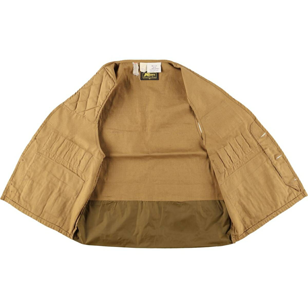 古着 70'S Kmart ハンティングベスト メンズM相当 ヴィンテージ /eaa579730 【中古】 【250831】 【SS2603_10】