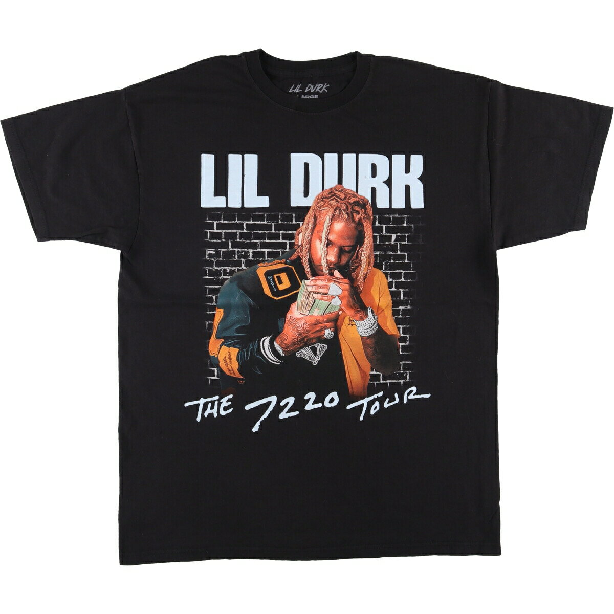 古着 LIL DURK リル ダーク ラップTシャツ ラップT メンズL相当 /eaa580081 【中古】 【250824】