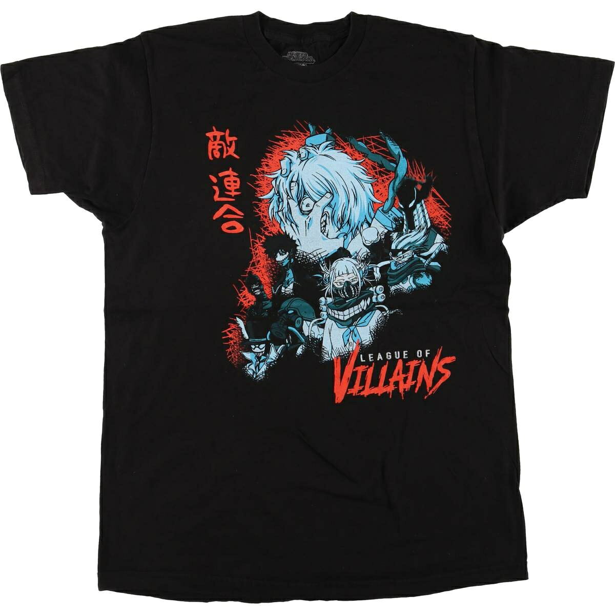 樂天商城 - 古着 MY HERO ACADEMIA 僕のヒーローアカデミア アニメ キャラクタープリントTシャツ メンズL相当 /eaa580106 【中古】 【250824】