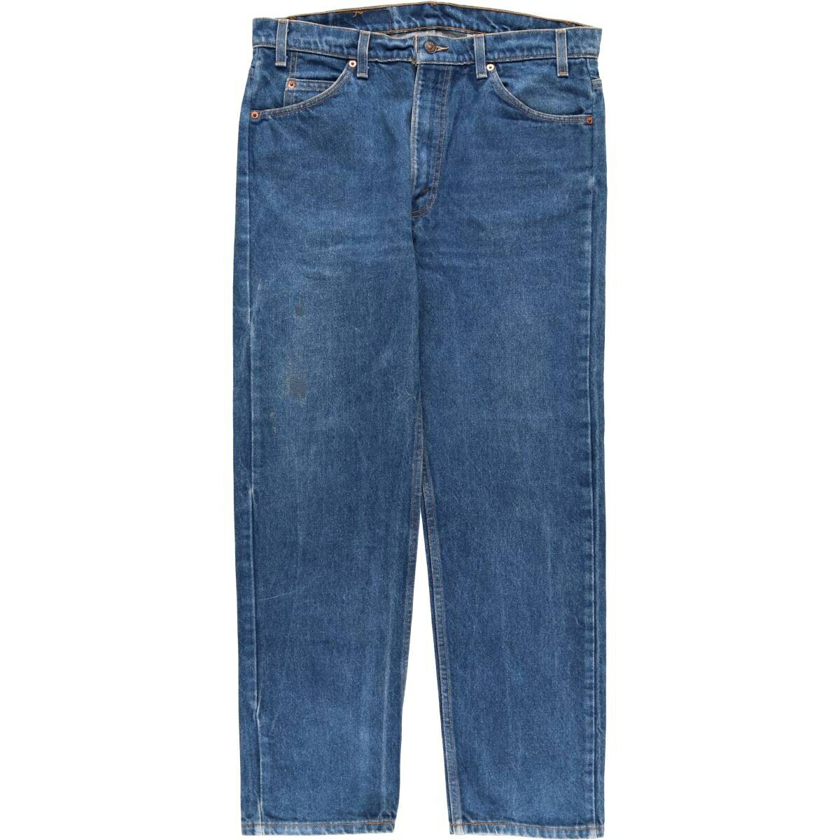 古着 90'S リーバイス Levi's 505 REGULAR FIT STRAIGHT LEG オレンジタブ テーパードデニムパンツ USA製 メンズw36相当 ヴィンテージ /eaa580203 【中古】 【250822】 【SS2603_10】 ブルー系 春夏秋冬