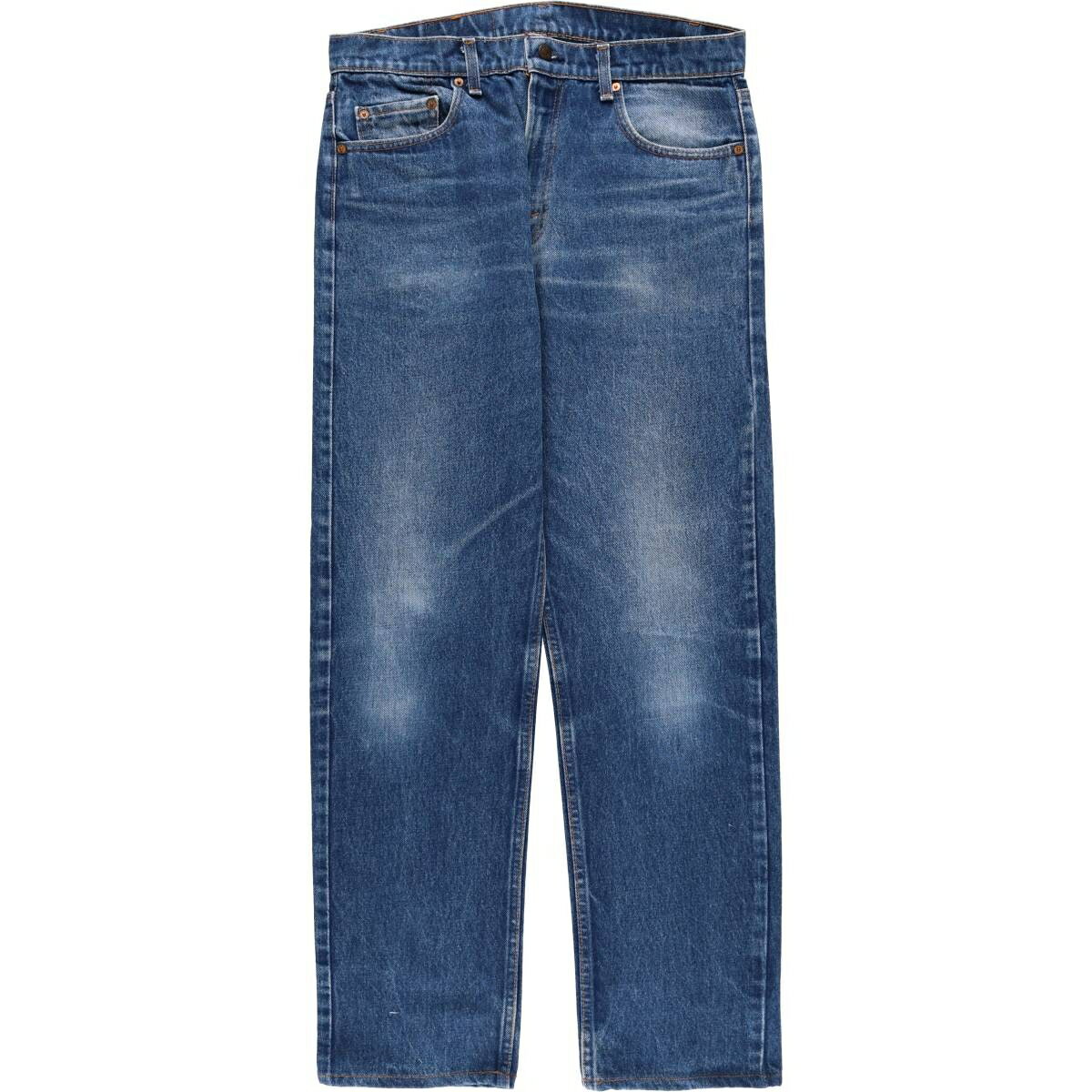 古着 80'S リーバイス Levi's 505-0217 テーパードデニムパンツ USA製 メンズw34相当 ヴィンテージ /eaa580206 【中古】 【250901】 【ss2601_10】 ブルー系 春夏秋冬