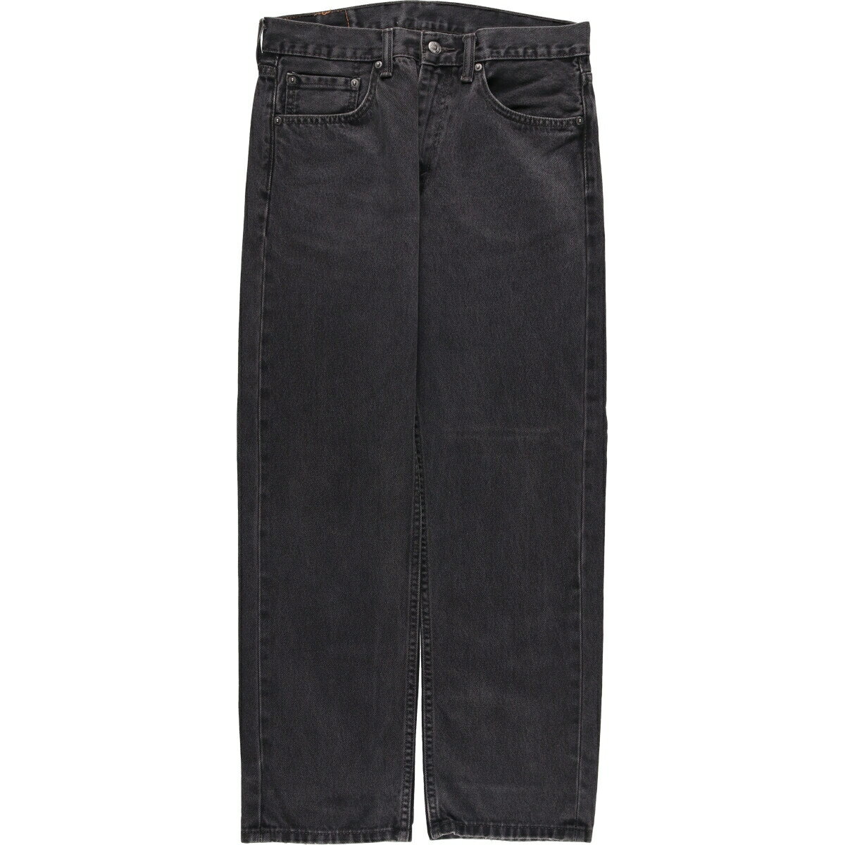 商品詳細 ブランド・Levi's・リーバイス・ 特徴・ジッパーフライ・ モデル/形状・505・ブラックデニム テーパードデニムパンツ・ 素材・コットン:100%・ 色・ブラック系 黒色・ 柄・無地・ 生産国・エジプト製・ 年代 サイズ・メンズw32・表記サイズ:W32 L30・ウエスト:81cm・股上:28.5cm・股下:73.5cm・もも周り:62cm・裾周り:41cm・ コンディション・C・ カテゴリ・メンズ・ボトムス・デニムパンツ・スリム・テーパードデニムパンツ・ 商品番号・eaa580233・ 取扱店・・ スタッフコメントLevi's 505 ブラックデニム テーパードデニムパンツ / メンズw32 / 商品番号 eaa580233 USEDデニムですので使用感、擦れ、色落ちなどございますが、まだまだご愛用していただけます。 古着という事をご理解の上ご注文よろしくお願いします。 【状態追記】 ●前、右裾に擦れ　両ポケット口に汚れ　左ポケット内袋に穴 ●内側、両裾に擦れ※状態は当社独自の基準です。 着用感表記サイズウエスト股上股下もも周り裾周り メンズw32W32 L30(※着用感、表記サイズは目安です。)81cm28.5cm73.5cm62cm41cm ※測定値の若干の誤差はご了承下さい。サイズガイドはこちら ブランドLevi'sリーバイス 特徴ジッパーフライモデル/形状505 / ブラックデニム テーパードデニムパンツ素材コットン:100%色ブラック系 黒色柄無地生産国エジプト製年代-カテゴリスリム・テーパードデニムパンツ商品番号eaa580233取扱店　　 リーバイスの他の商品を見るスリム・テーパードデニムパンツの他の商品を見る