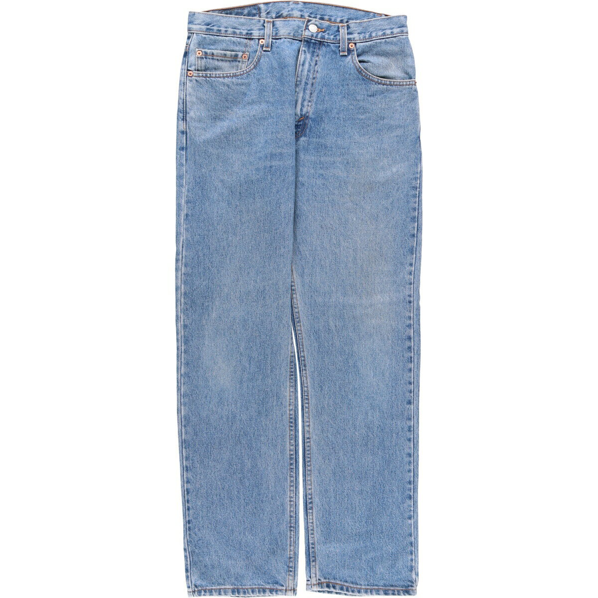 古着 90'S リーバイス Levi's 505 REGULAR FIT STRAIGHT LEG テーパードデニムパンツ メンズw33相当 ヴィンテージ /eaa580243 【中古】 【250823】 【ss2601_10】 ブルー系 春夏秋冬