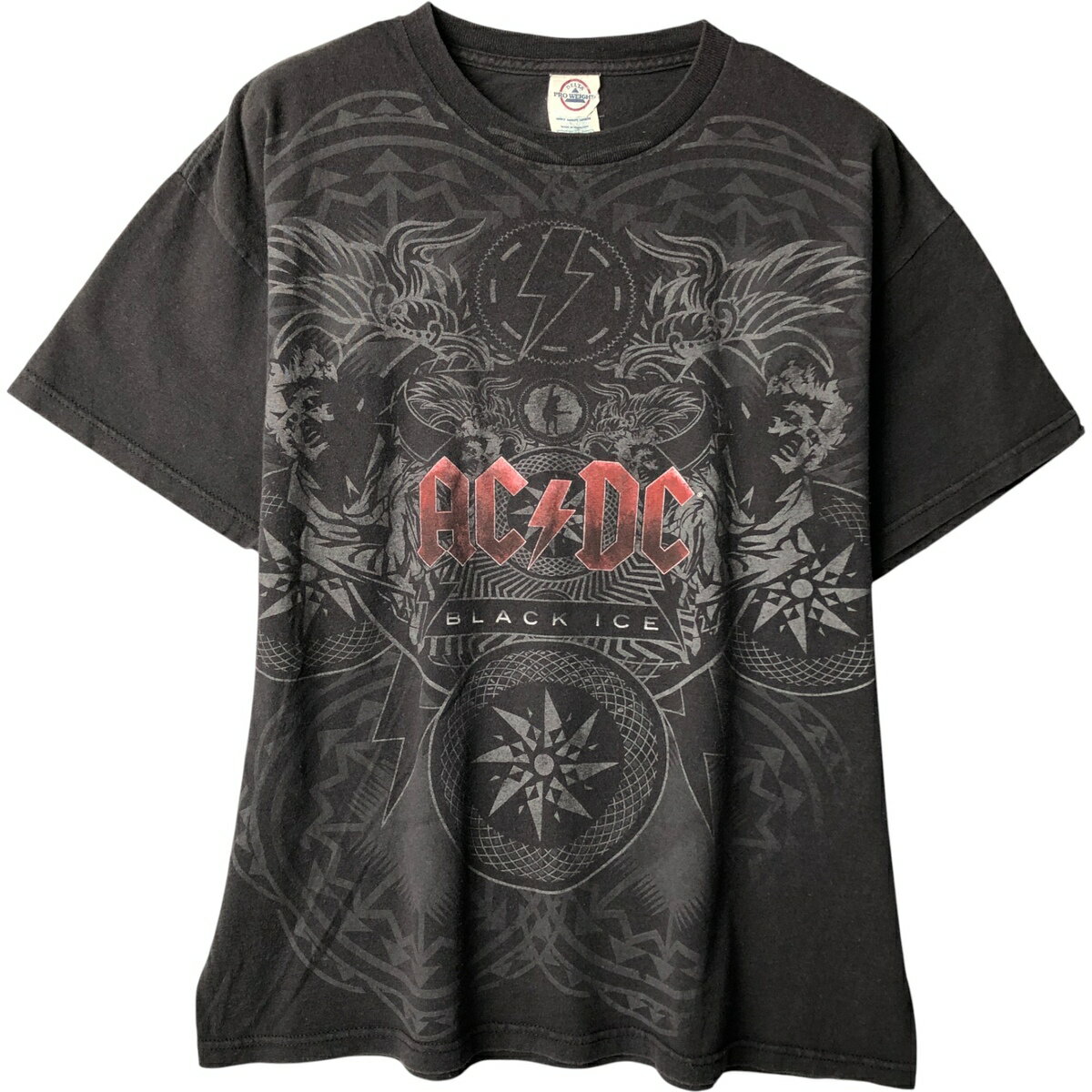 樂天商城 - 古着 DELTA AC/DC エーシーディーシー 大判プリント バンドTシャツ バンT メンズL相当 /eaa581029 【中古】 【250922】 【NH-2508】 【SS2606_30