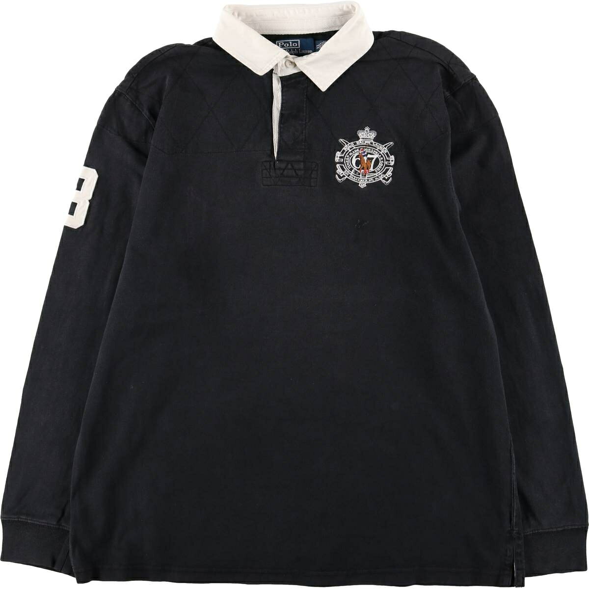 Rakuten - 古着 ラルフローレン Ralph Lauren POLO by Ralph Lauren CUSTOM FIT 長袖 ラガーシャツ メンズXL相当 /eaa581133 【中古】 【250915】 【SS2603_10】