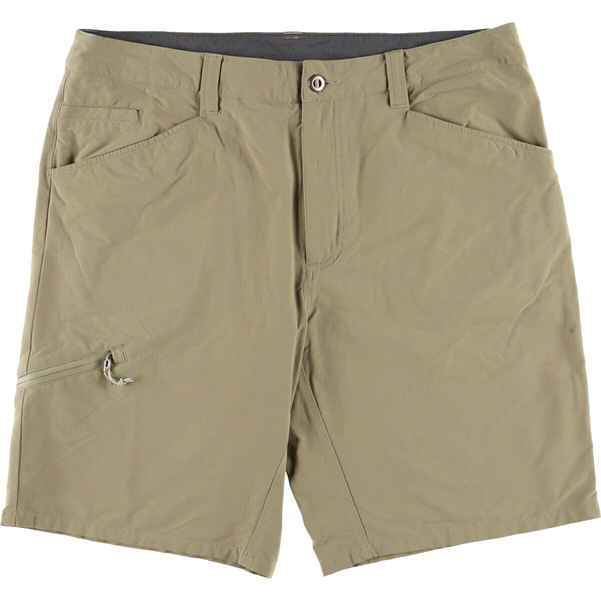 古着 パタゴニア Patagonia クアンダリーショーツ 57826SP18 ナイロンショーツ ショートパンツ メンズw37相当 /eaa581216 【中古】 【250914】 ベージュ系 春夏秋
