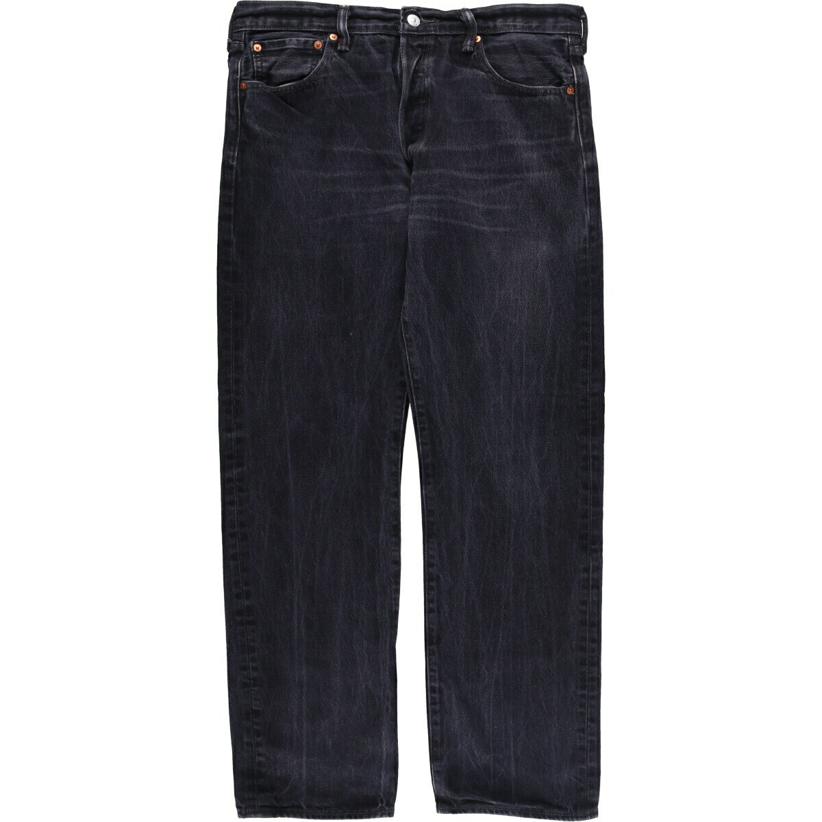 古着 リーバイス Levi's 501 ブラックデニム ストレートデニムパンツ メンズw36相当 /eaa581238 【中古】 【250912】 【SS2603_10】 ブラック系 春夏秋冬
