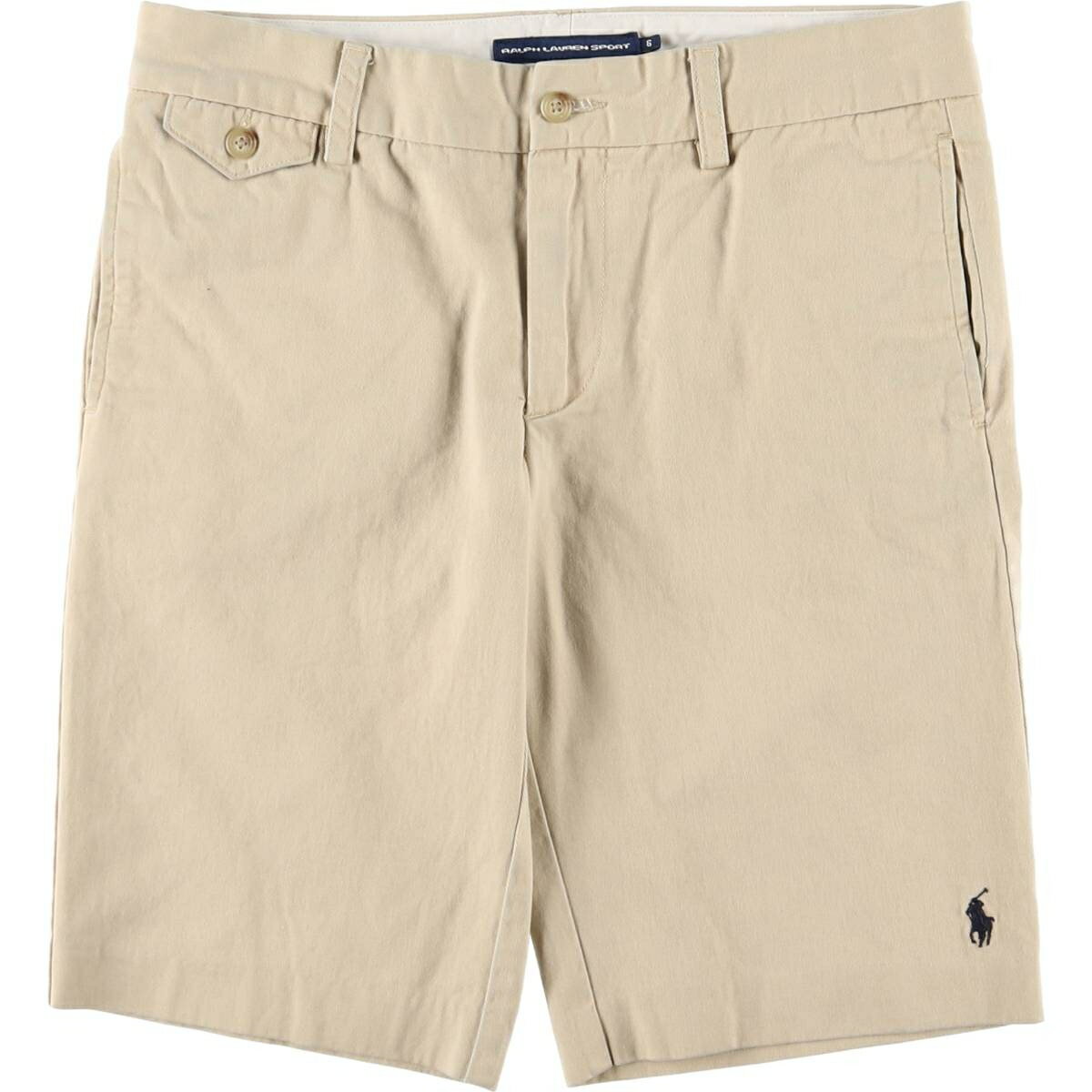 Cotton - 古着 ラルフローレン Ralph Lauren RALPH LAUREN SPORT チノショーツ ハーフパンツ レディースXL(w32)相当 /eaa581274 【中古】 【250914】 【ADEL/アデル】 ベージュ系 春夏秋