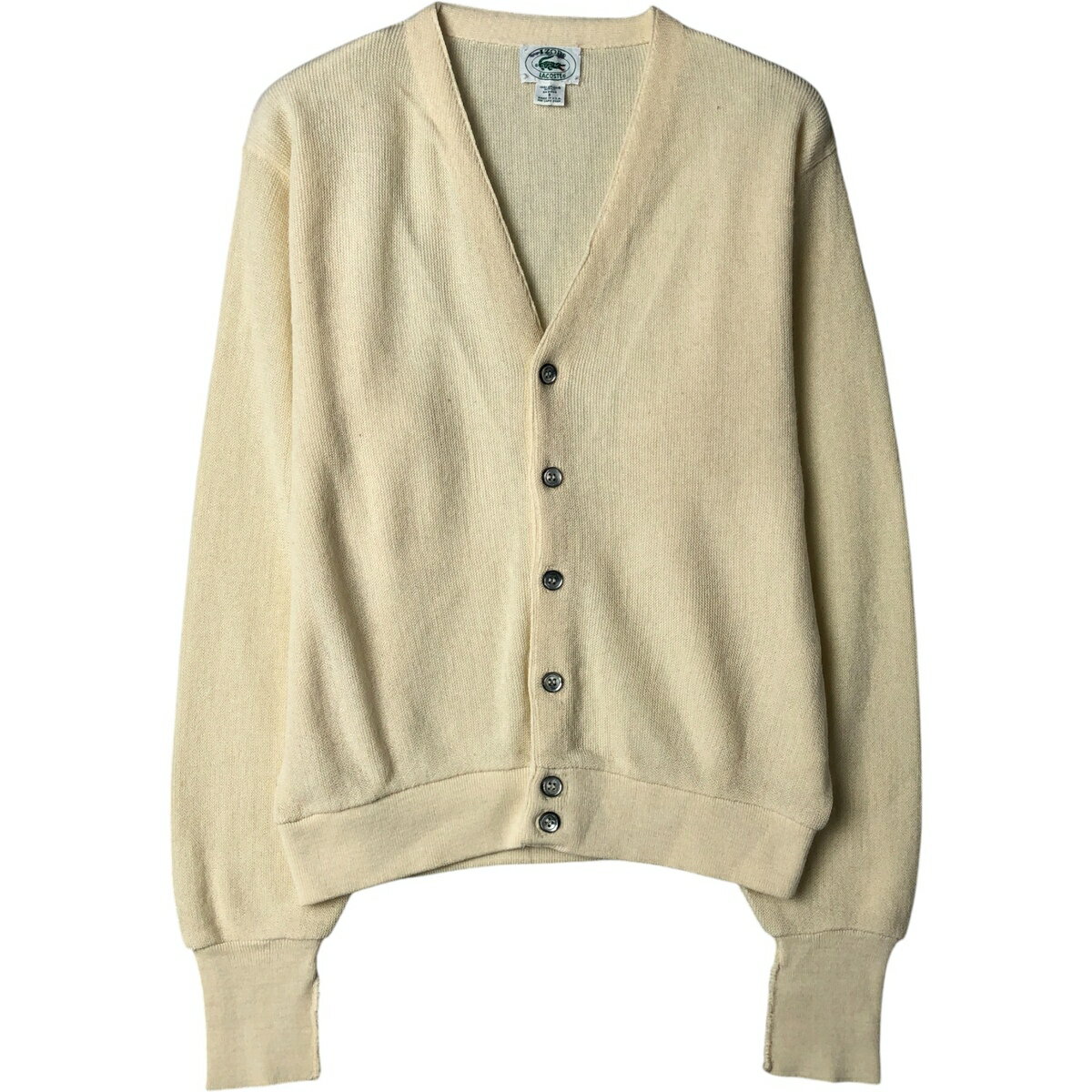 Rakuten - 古着 80~90'S アイゾッド IZOD アクリルニットカーディガン USA製 メンズS相当 ヴィンテージ /eaa581485 【中古】 【250915】 【NH-2508】 【SS2603_10】