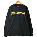 古着 00'S~ チャンピオン Champion AUTHENTIC ATHLETIC APPAREL ロングTシャツ ロンT メンズXL相当 /eaa581571 【中古】 【250920】