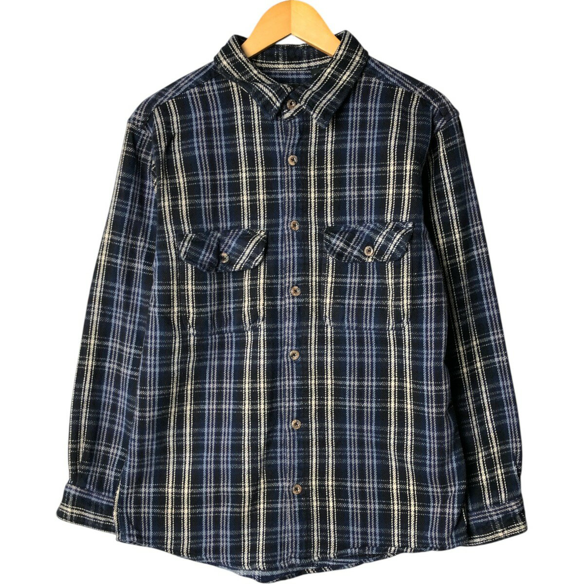 古着 フィールドアンドストリーム FIELD&STREAM 長袖 フランネルチェックシャツ メンズM相当 /eaa581713 【中古】 【250912】