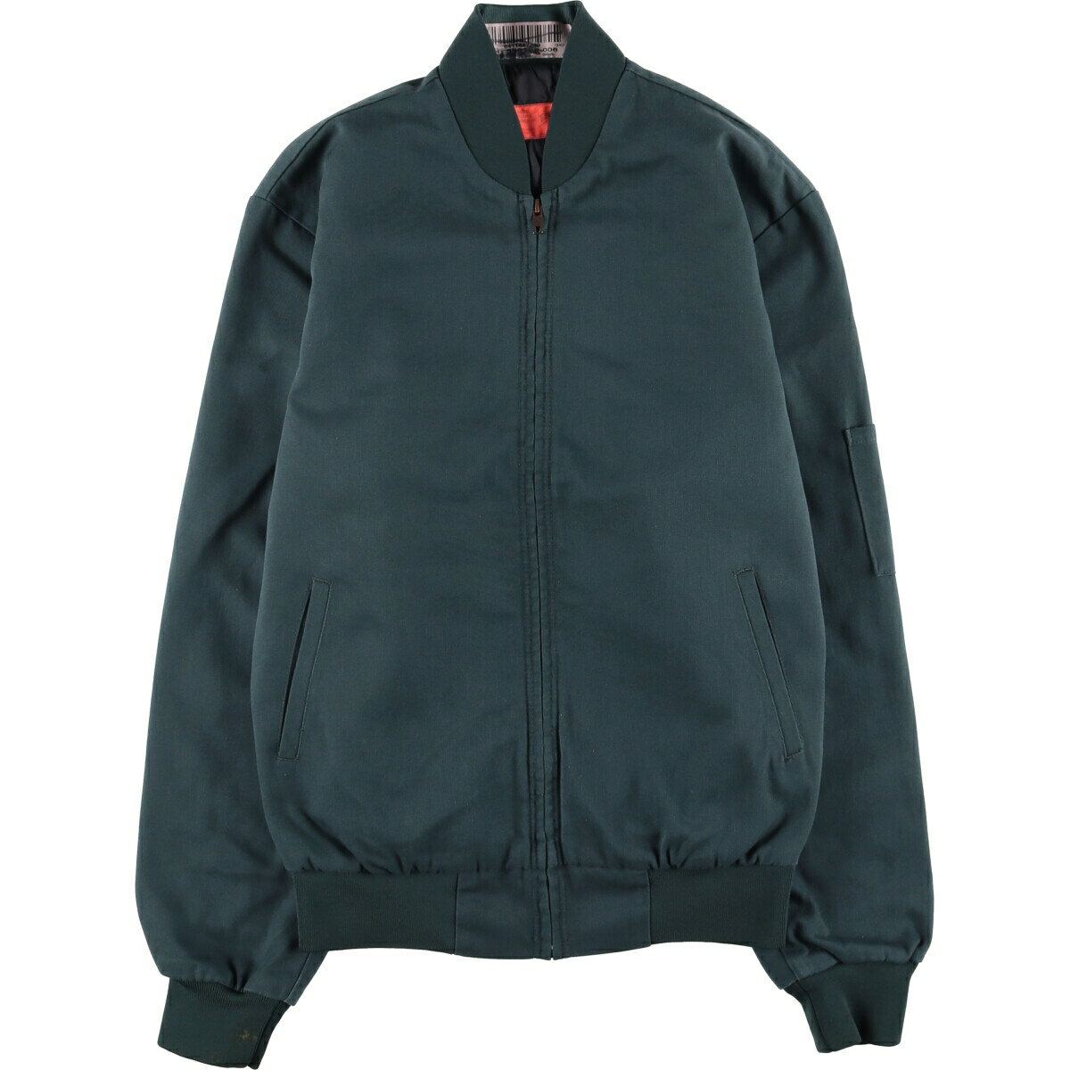 古着 00'S レッドキャップ Red kap 中綿入り ワークブルゾン メンズS相当 /eaa581747   【SS2606_30