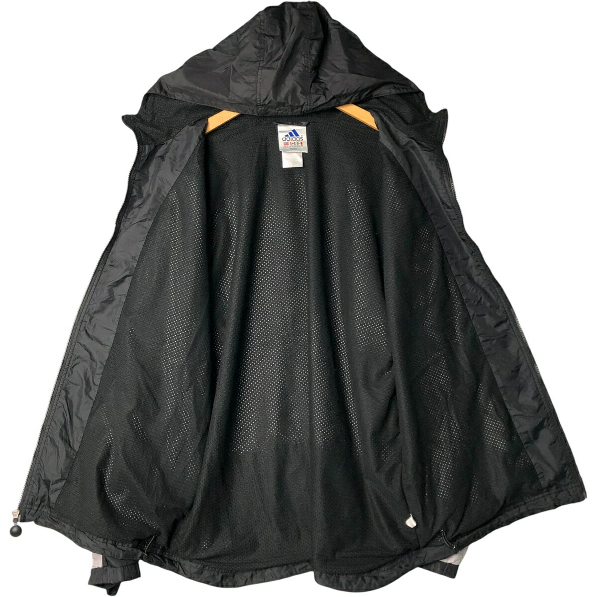 古着 90'S アディダス adidas フード付き ウインドブレーカー メンズXL相当 ヴィンテージ /eaa581763 【中古】 【250912】 【SS2603_10】