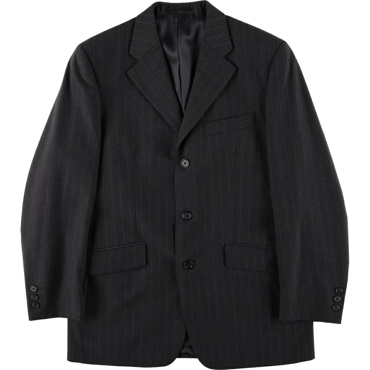 Rakuten - 古着 ピエールカルダン Pierre Cardin ストライプ柄 ウールテーラードジャケット メンズM相当 /eaa581778 【中古】 【250913】 【SS2603_10】