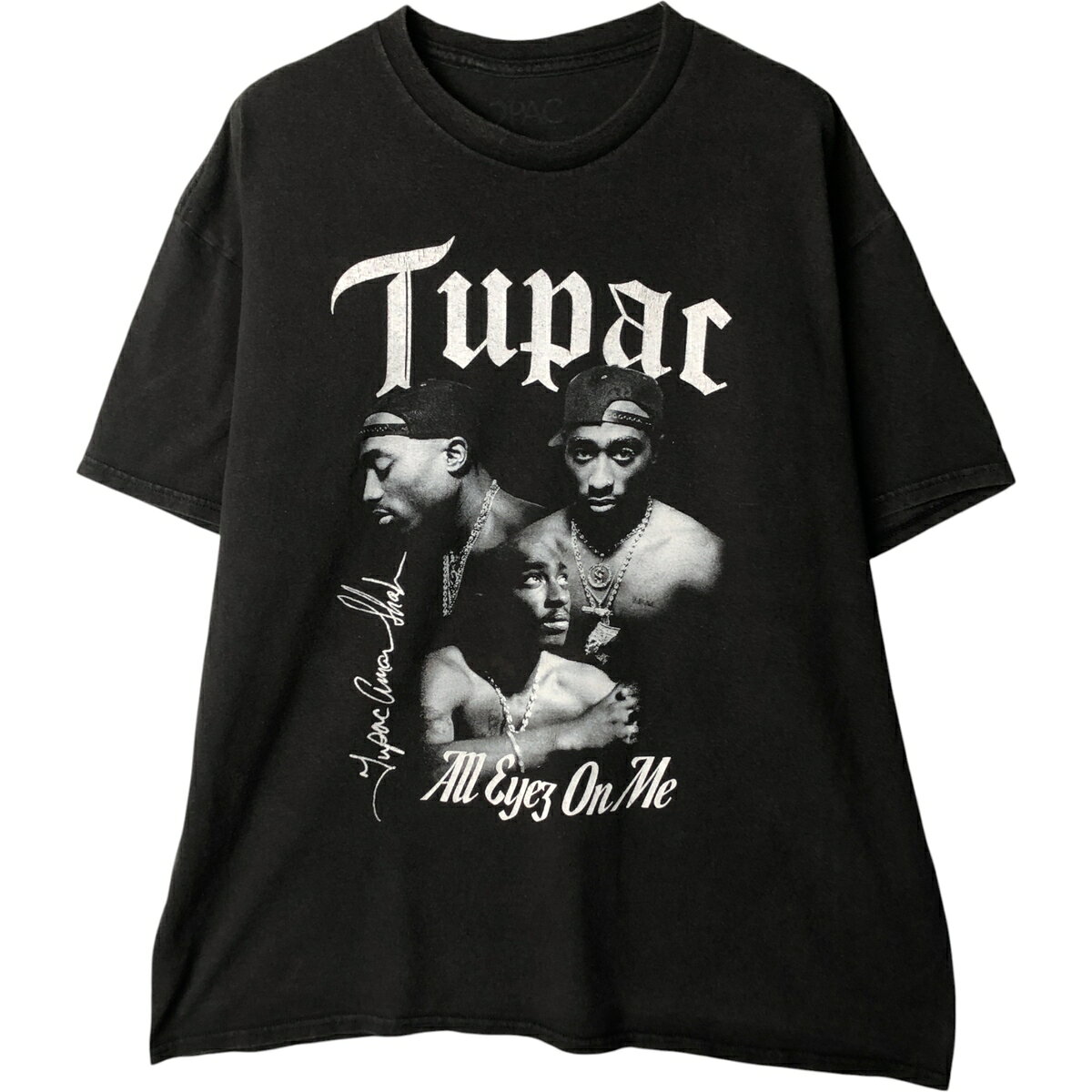 樂天商城 - 古着 2pacトゥーパック ラップTシャツ ラップT メンズXL相当 /eaa582183 【中古】 【250915】 【NH-2508】