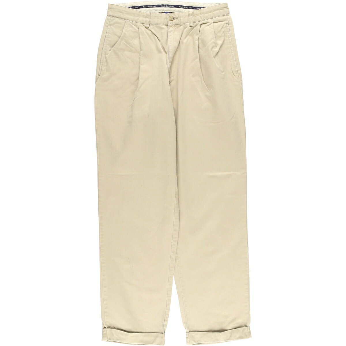 古着 ポロ ゴルフ ラルフローレン ストレッチパンツ W30 L32 ネイビー