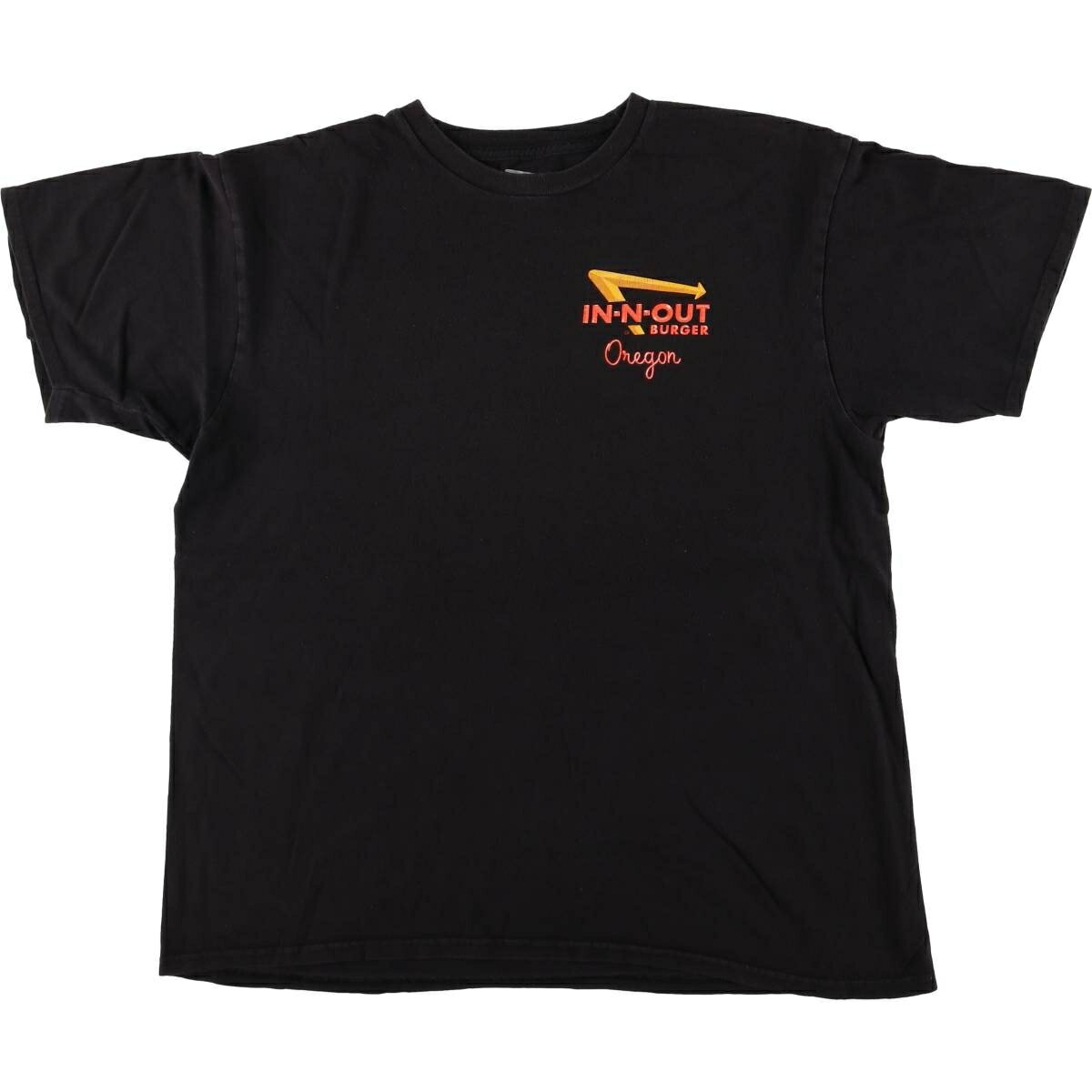 Rakuten - 古着 IN-N-OUT BURGER インアンドアウトバーガー アドバタイジングTシャツ USA製 メンズL相当 /eaa582344 【中古】 【250927】 【SS2606_30