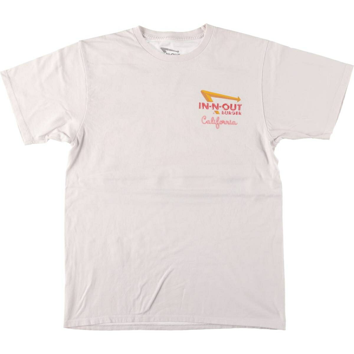 Rakuten - 古着 IN-N-OUT BURGER インアンドアウトバーガー アドバタイジングTシャツ USA製 メンズM相当 /eaa582347 【中古】 【250927】