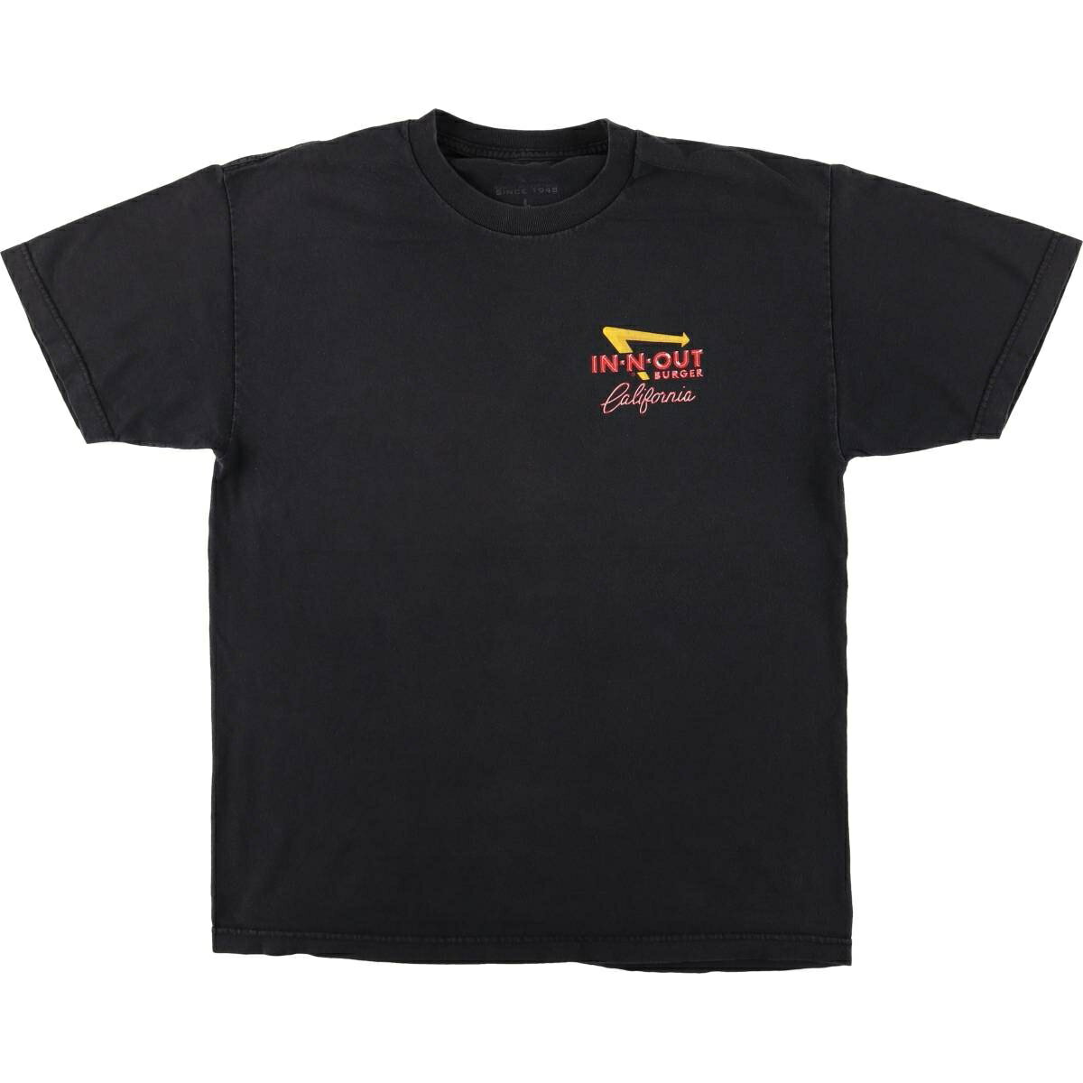 Rakuten - 古着 IN-N-OUT BURGER インアンドアウトバーガー アドバタイジングTシャツ メンズL相当 /eaa582408 【中古】 【250927】