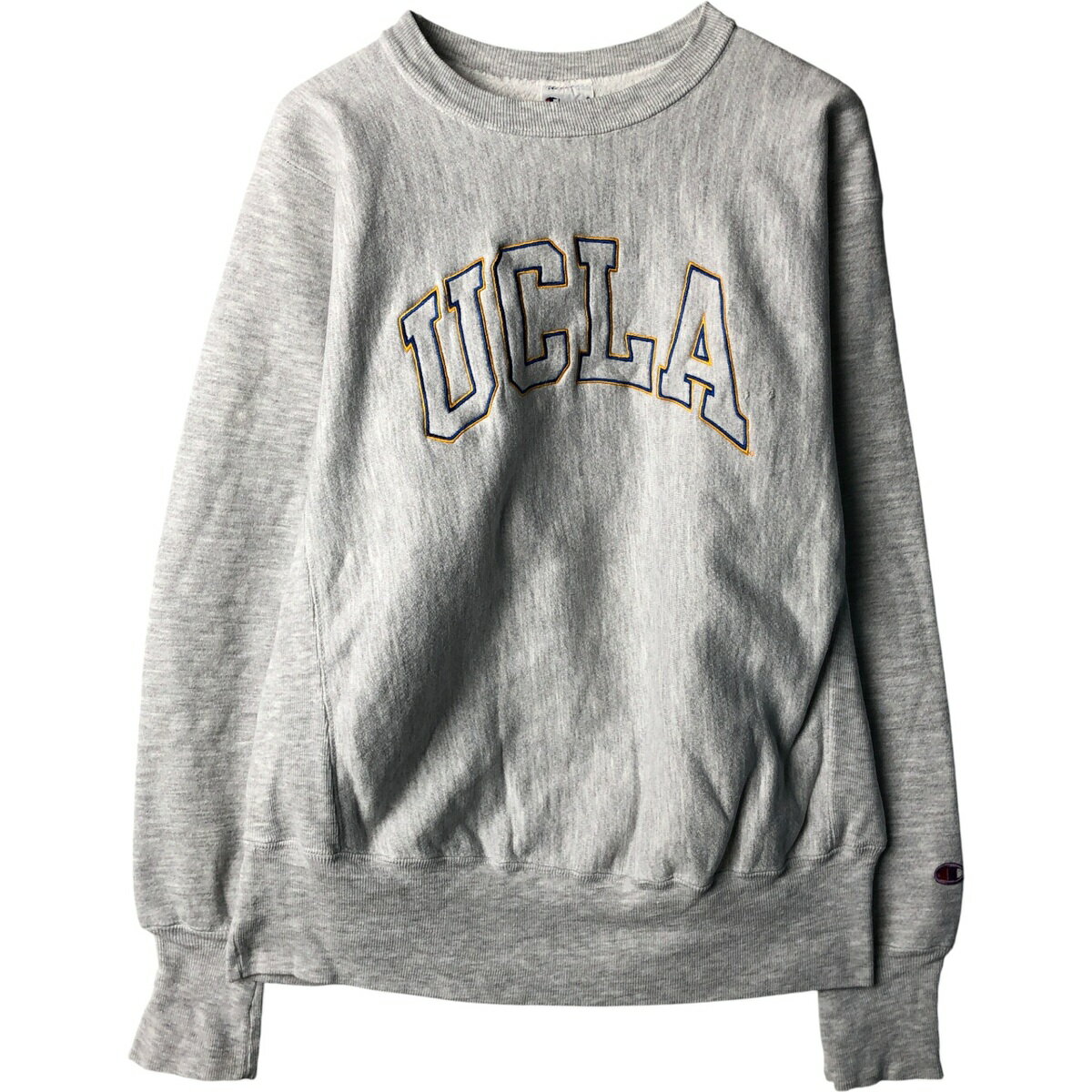 Hawaiian - 古着 90'S チャンピオン Champion UCLA カリフォルニア大学 ロサンゼルス校 カレッジスウェットシャツ トレーナー メンズL相当 ヴィンテージ /eaa582450 【中古】 【251029】 【NH-2508】 【SS2603_10】 グレー系 春夏秋冬