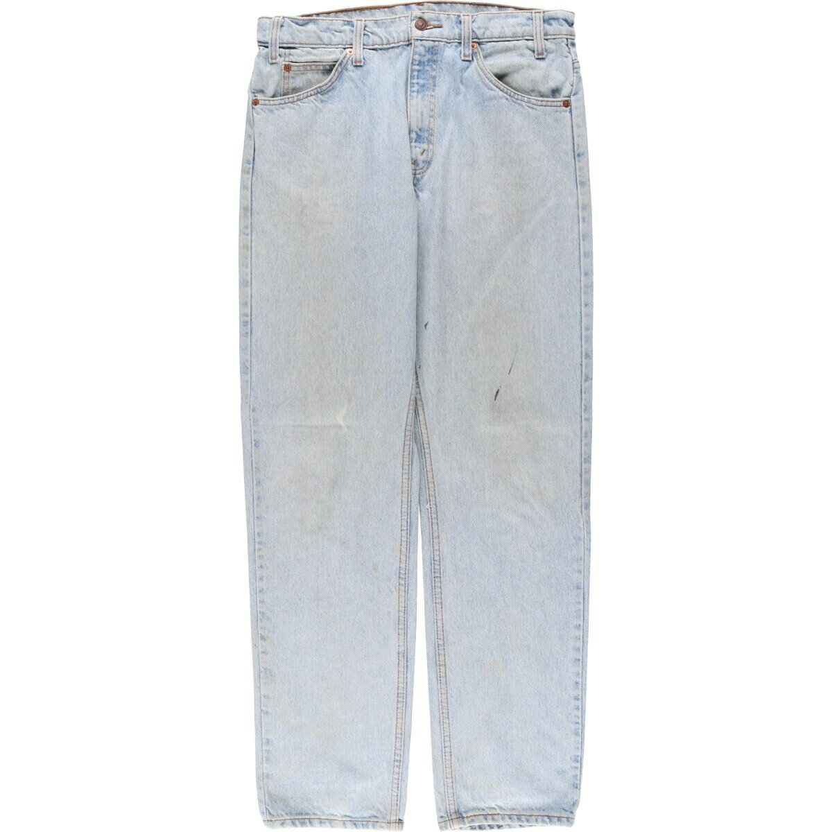 古着 90'S リーバイス Levi's 505 REGULAR FIT STRAIGHT LEG オレンジタブ テーパードデニムパンツ メンズw33相当 ヴィンテージ /eaa582533 【中古】 【250914】 【ss2601_10】 ブルー系 春夏秋冬