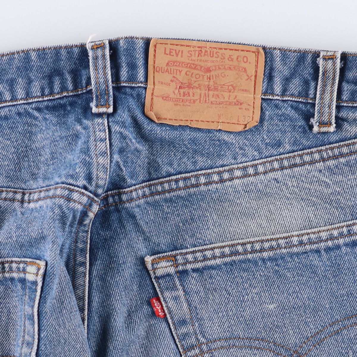 古着 80'S リーバイス Levi's 505-0217 テーパードデニムパンツ USA製 メンズw36相当 ヴィンテージ /eaa582539 【中古】 【250914】