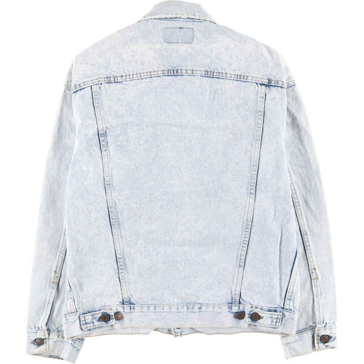 古着 90'S リーバイス Levi's 70507-0219 ケミカルウォッシュ デニムジャケット Gジャン USA製 メンズL相当 ヴィンテージ /eaa582558 【中古】 【250922】