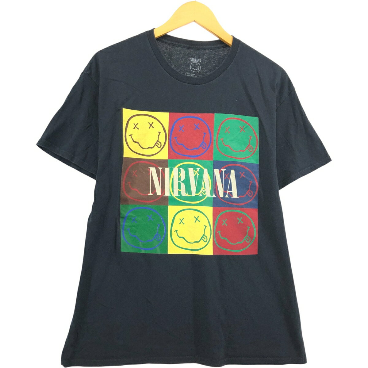 Rakuten - 古着 NIRVANA ニルヴァーナ バンドTシャツ バンT メンズL相当 /eaa582684 【中古】 【250921】