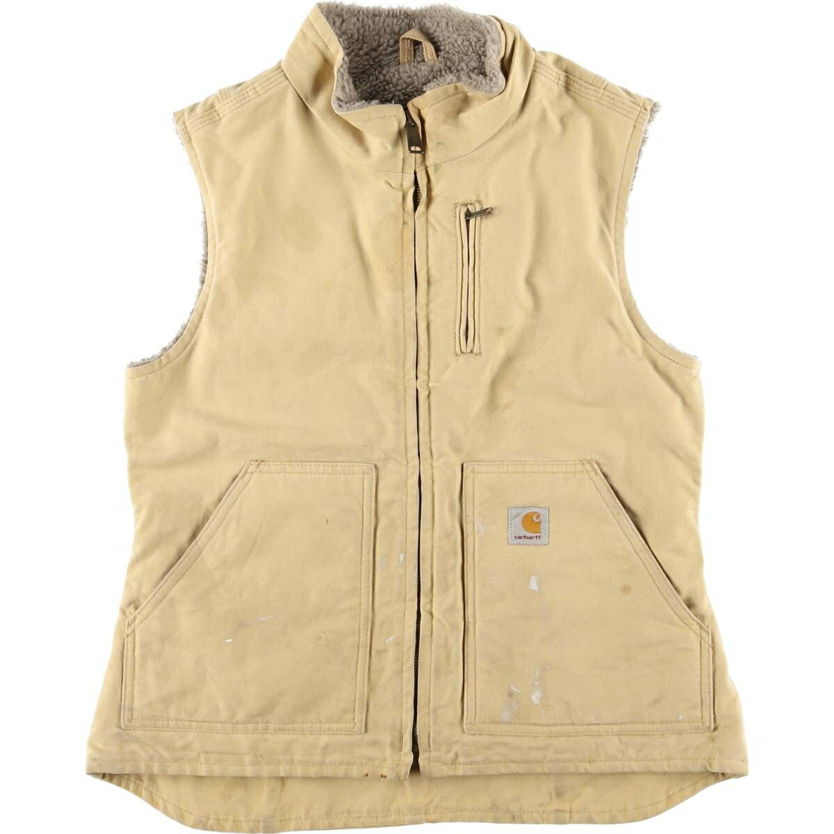 古着 カーハート Carhartt ダックベスト レディースS相当 /eaa582813 【中古】 【250912】 【Elulu/エルル】 【ss2601_10】