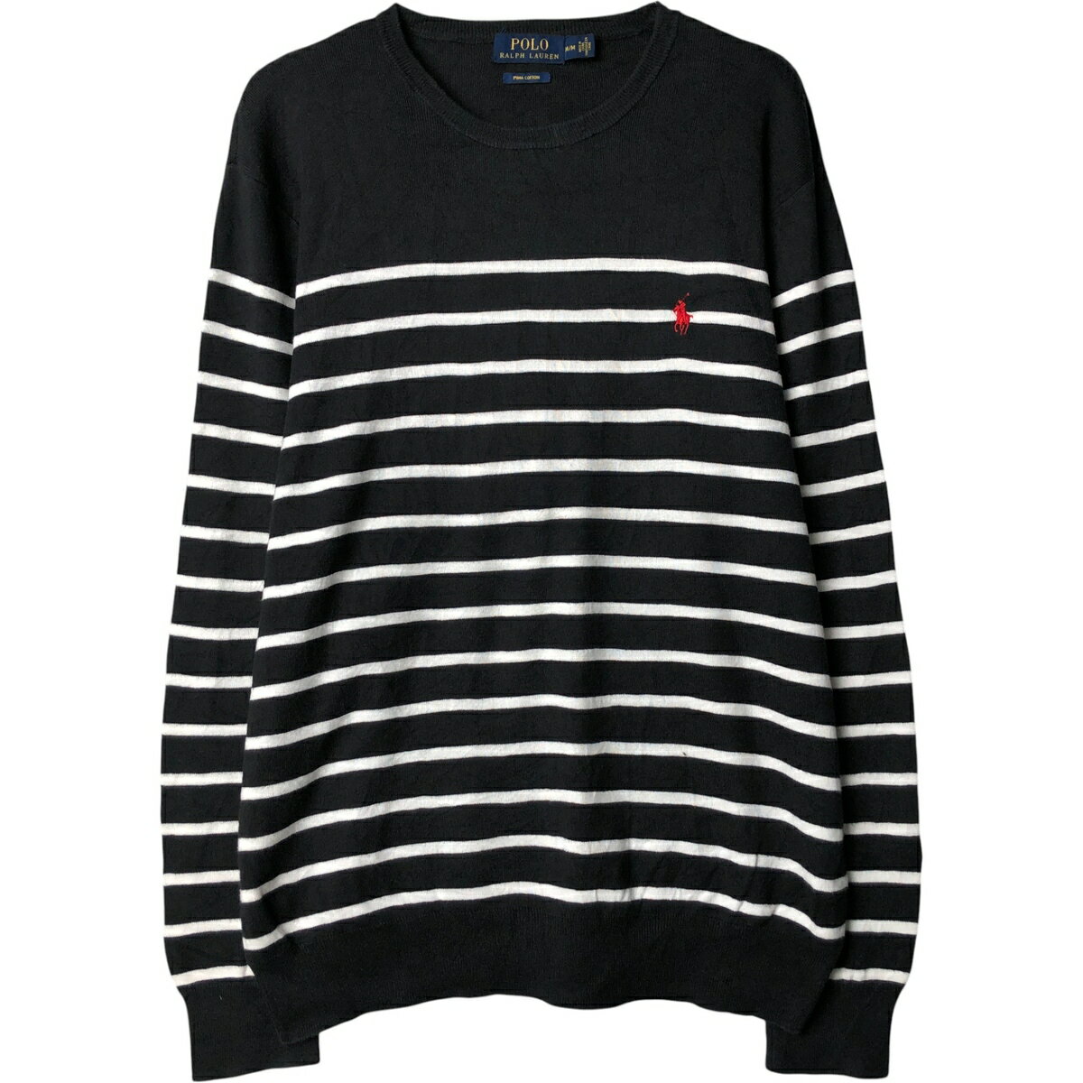 新品未使用⭐Polo Ralph Lauren Pima Cotton 半袖水色 00s Polo Ralph Lauren 