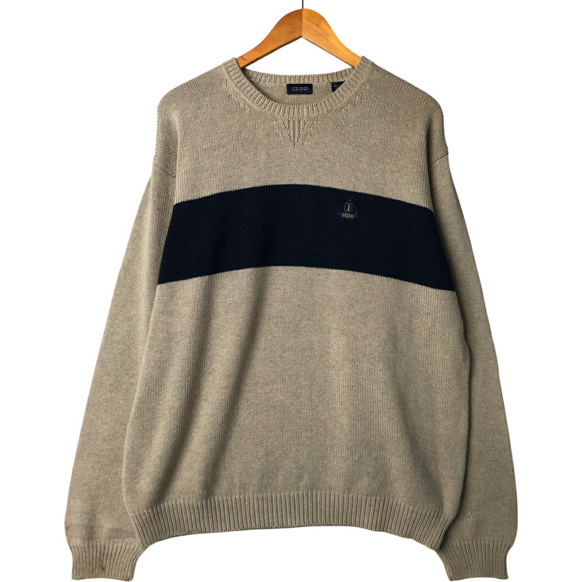 樂天商城 - 古着 アイゾッド IZOD コットンニットセーター メンズL相当 /eaa583018 【中古】 【250923】 【SS2603_10】