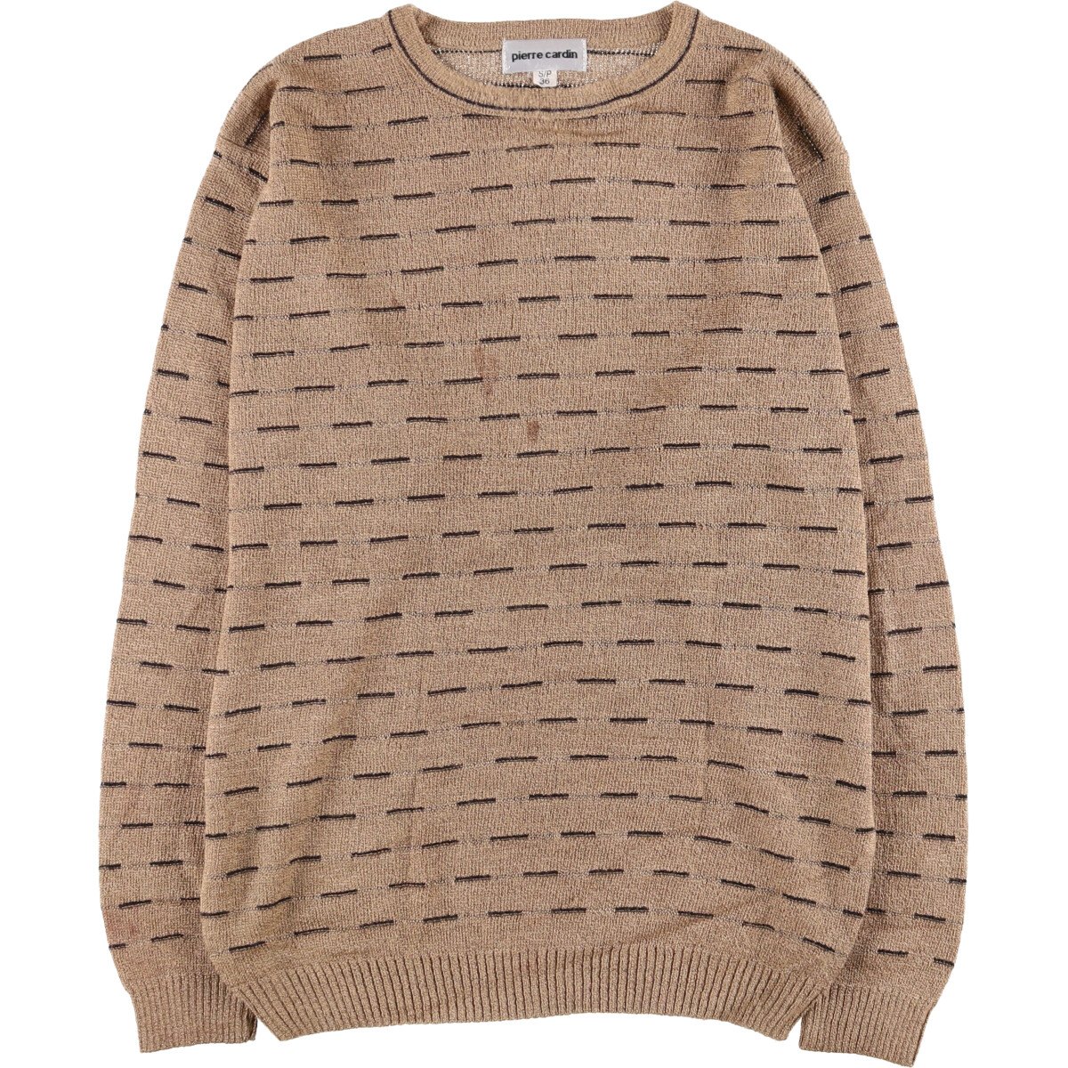 樂天商城 - 古着 ピエールカルダン Pierre Cardin 総柄 ニットセーター カナダ製 メンズS相当 /eaa583022 【中古】 【250921】 【SS2606_30