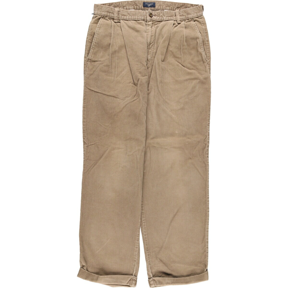 古着 00'S ドッカーズ DOCKERS ツータック コーデュロイパンツ メンズw32相当 /eaa583026 【中古】 【250918】(4)