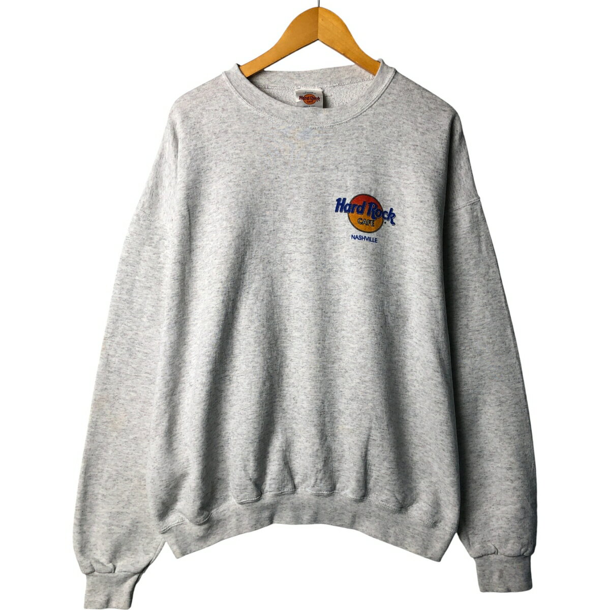 樂天商城 - 古着 Hard Rock Cafe ハードロックカフェ アドバタイジング スウェットシャツ トレーナー USA製 メンズXL相当 ヴィンテージ /eaa583142 【中古】 【250922】 【SS2603_10】