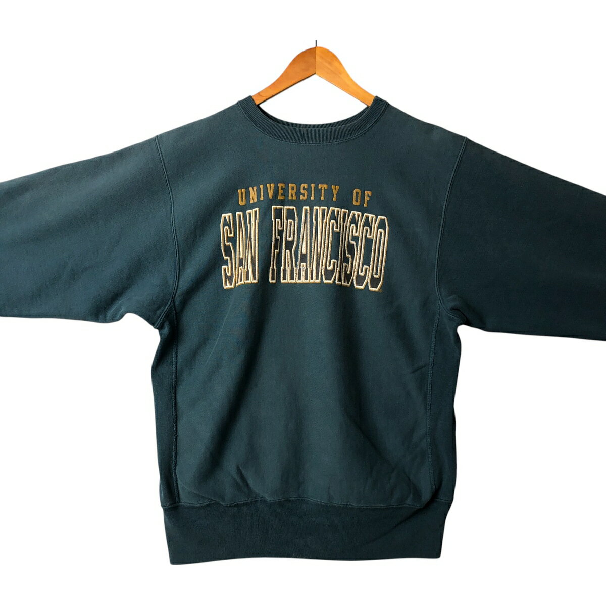 古着 90'S チャンピオン Champion REVERSE WEAVE リバースウィーブ 刺繍タグ カレッジスウェットシャツ トレーナー USA製 メンズXL相当 ヴィンテージ /eaa583222 【中古】 【250921】