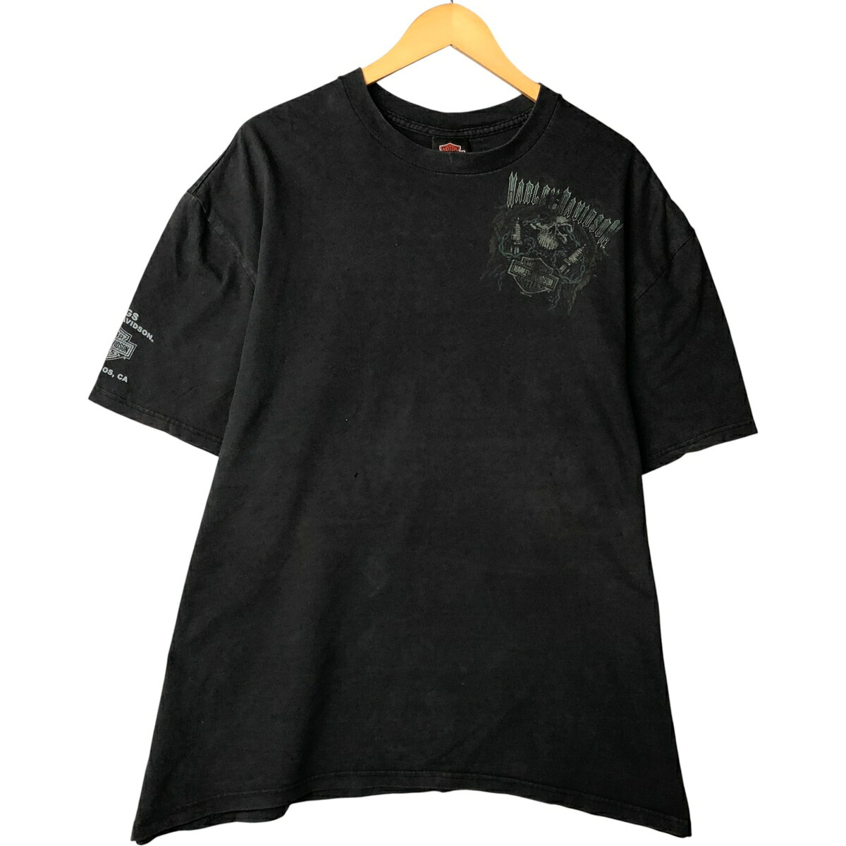 楽天市場】ハーレーダビッドソン（柄スカル）（Tシャツ・カットソー