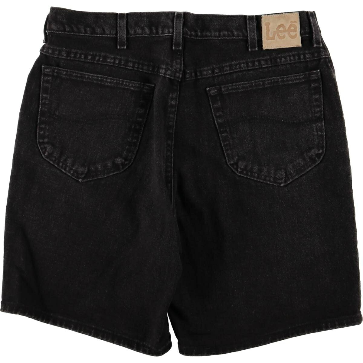 古着 リー Lee ブラックデニムショーツ ショートパンツ USA製 メンズw35相当 /eaa583305 【中古】 【250920】